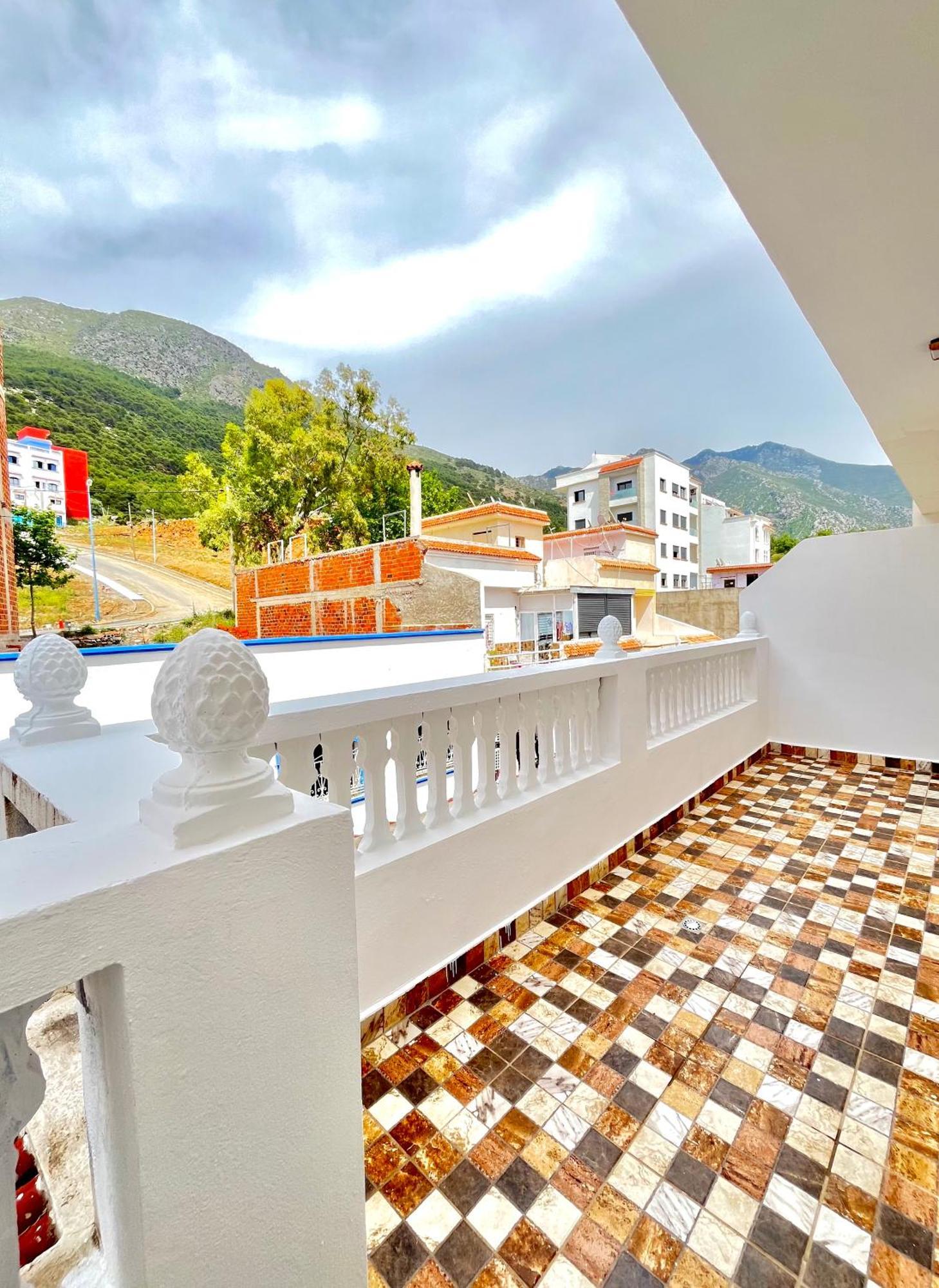Perla Azul Penthouse Apartment Chefchaouen Bagian luar foto